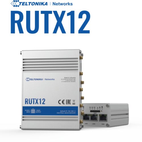 Teltonika · Router · RUTX12 · Dual LTE CAT6 Router WLAN