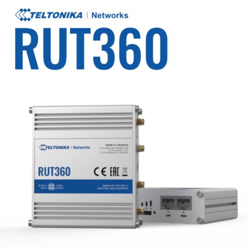 Teltonika · Router · RUT360 · Kompakter-4G/LTE CAT6 Router