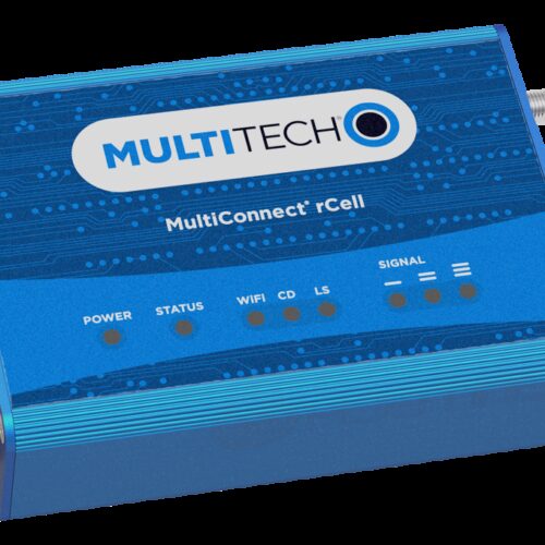 MultiTech · MultiConnect® rCell 100 Series · LTE Cat 4 Router mit Fallback und Wi-Fi/BT/GPS mit EU/UK Accessory Kit (Europa) · M