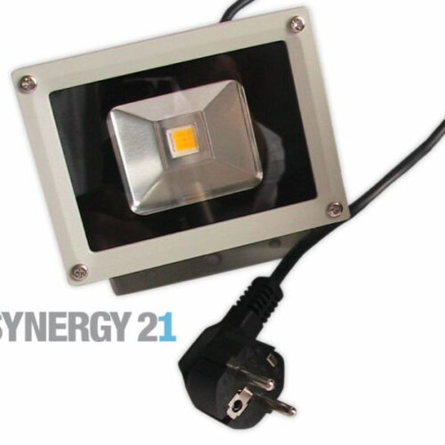 Synergy 21 LED Spot Outdoor Baustrahler 10W graues Gehäuse - UV