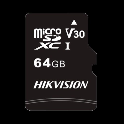 Hikvision Speicherkarte - Kapazität 64 GB - Klasse 10 | Schreibgeschwindigkeit 40MB/s - ExFAT-Format - Speziell für Videoüberwac
