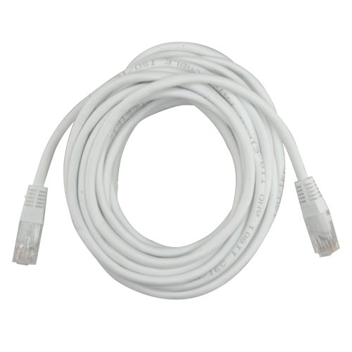 UTP Safire Kabel - Ethernet - Verbinder RJ45 - Kategorie 5E - 5 m - Weiße Farbe