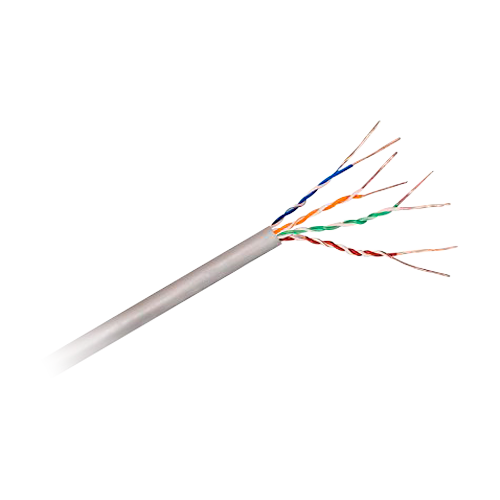 Safire Halogenfreies UTP-Kabel - Kategorie 6E - Erfüllt 90m Fluke-Test - Rolle von 305 Metern - Durchmesser 6.0 mm - Halogenfrei