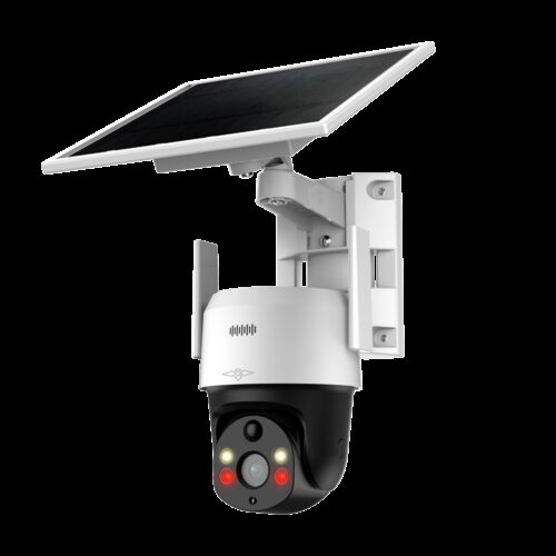 IP-Kamera PT 4G Solarenergie 4 Mpx - 1/2.8” STARVIS CMOS 5Mpx - Duales Licht: IR und Weißlicht  - Personenerkennung mit aktiver