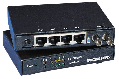 Microsens Desktop Switch Fast Ethernet 5 Port