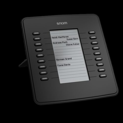 SNOM D7 Tastaturerweiterungsmodul Black