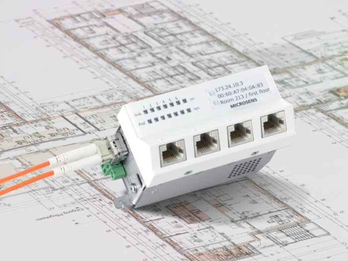 Microsens Gigabit Ethernet ruggedized Micro-Switch