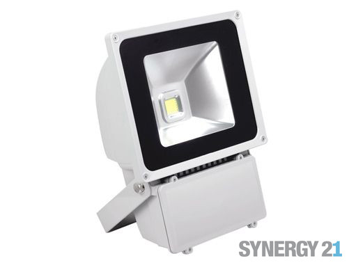 Synergy 21 LED Outdoor Objektstrahler 80W graues Gehäuse - neutralweiß V3