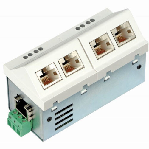Microsens 5 Port Fast Ethernet Installations-Switch