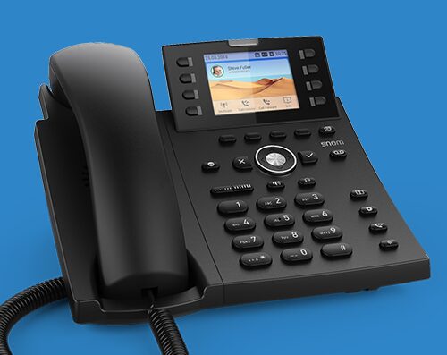 Snom D335 VOIP Telefon (SIP) o. Netzteil