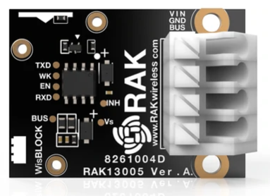 RAK Wireless · LoRa · WisBlock · Interface · LIN Module · RAK13005