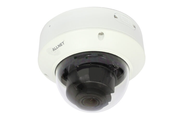 ALLNET IP Kamera Fix Dome / Outdoor / 5MP / IR / Vandalismus / Low-Light / Motorisiertes Vario-Objektiv / 93° / "ALL-CAM2495v3-L