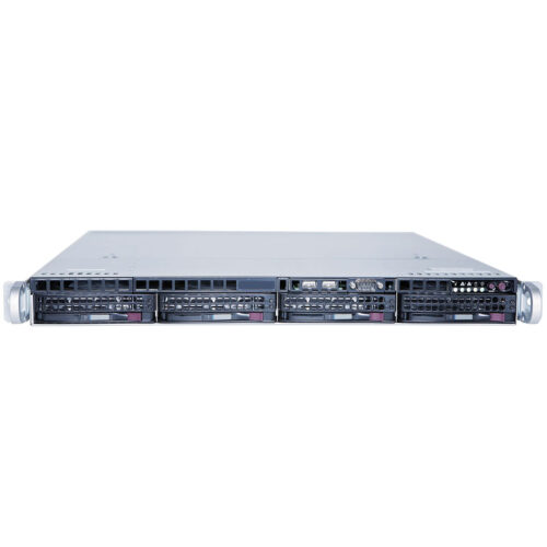 Hanwha Techwin IP-Cam Zbh. WAVE & SSM Recording Server 1U-4BAY-Server-12TB-RAW