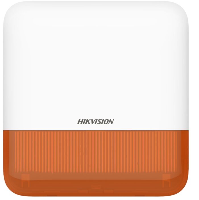 HikVision - Funk Aussensirene - Orange