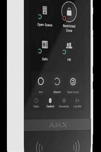 AJAX | Funk Bedienteil mit Touchscreen