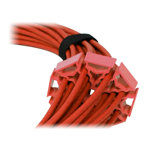 Kabelorganisator - Zulässige Durchmesser 5~7.6 mm - Bis zu 30 Kabel zur gleichen Zeit - Flexibles Material
