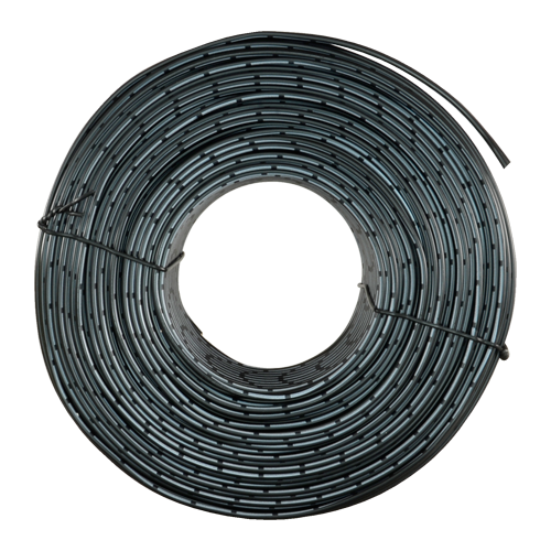 Kabelrolle von 100 Metern - Farbe Schwarz und Rot - Parallel DC - 2 x 0.75 mm - Innenleiter CCA 11/0.3 mm - PVC-Isolierung 2.5 m