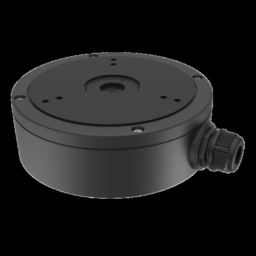Anschlussbox - Für Dome-Kameras - Geeignet für den Außenbereich - Decken- oder Wandinstallation - Kabelstift - Farbe schwarz