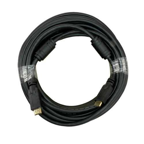 HDMI-Kabel - HDMI Typ A Stecker - Farbe schwarz - Korrosionsschutz-Steckverbinder