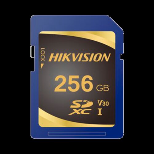 Hikvision Speicherkarte - Kapazität 256 GB - Klasse 10| Schreibgeschwindigkeit 85 MB/s - Bis zu 3000 Schreibzyklen - Lesegeschwi