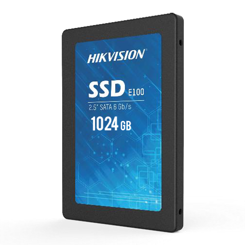 Hikvision SSD-Festplatte 2.5" - Kapazität 1024GB - SATA III Schnittstelle - Schreibgeschwindigkeit bis zu 500 MB/s - Lange Leben