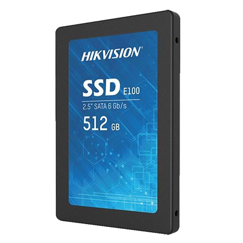 Hikvision SSD-Festplatte 2.5" - Kapazität 512GB - SATA III Schnittstelle - Schreibgeschwindigkeit bis zu 480 MB/s - Lange Lebens