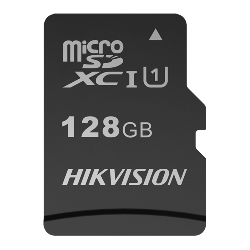 Hikvision Speicherkarte - Kapazität 128 GB - Klasse 10 | Schreibgeschwindigkeit 20MB/s - Bis zu 300 Schreibzyklen - Format FAT32