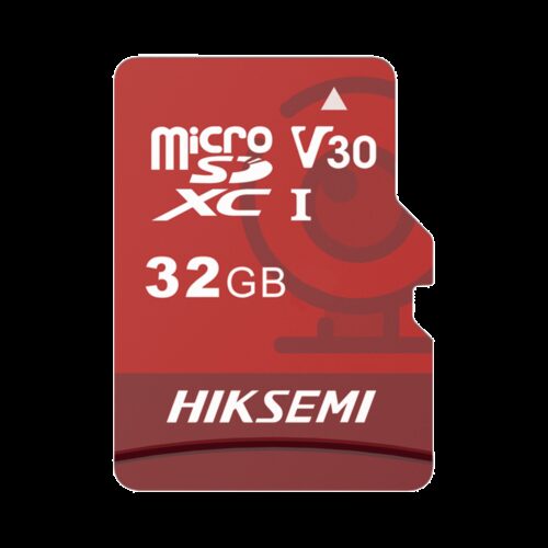 Hikvision Speicherkarte - Kapazität 32 GB - Klasse 10 | Schreibgeschwindigkeit 25 MB/s - Bis zu 300 Schreibzyklen - ExFAT-Format