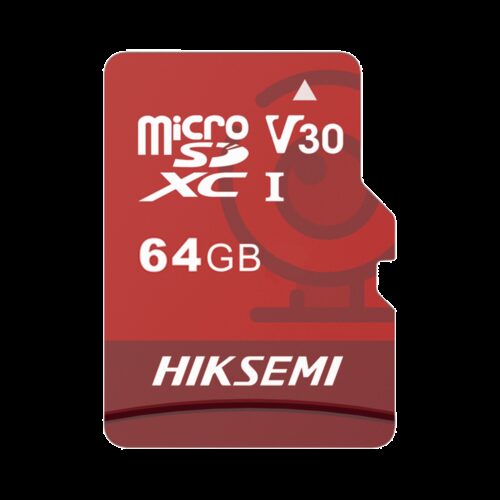 Hikvision Speicherkarte - Kapazität 64 GB - Klasse 10 | Schreibgeschwindigkeit 40 MB/s - Bis zu 300 Schreibzyklen - ExFAT-Format