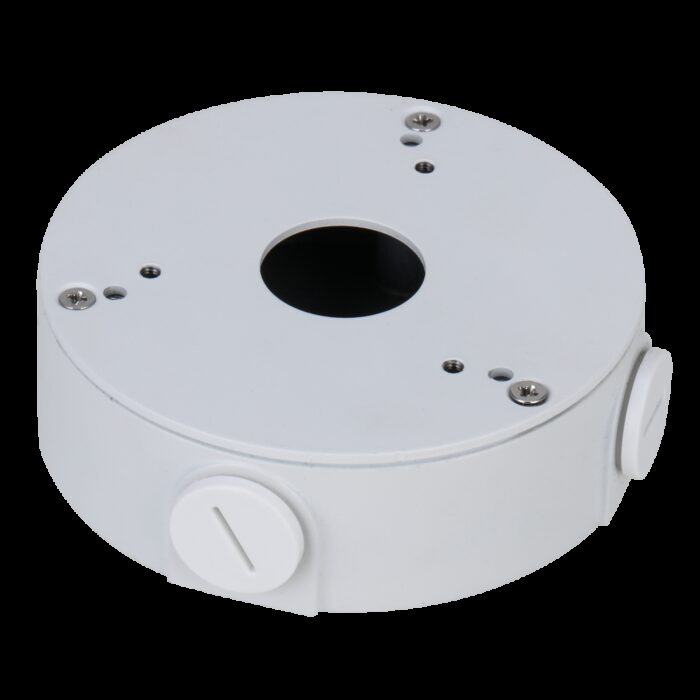 Anschlussbox - Für Dome-Kameras - Decken- oder Wandinstallation - Kabelstift - Weiße Farbe