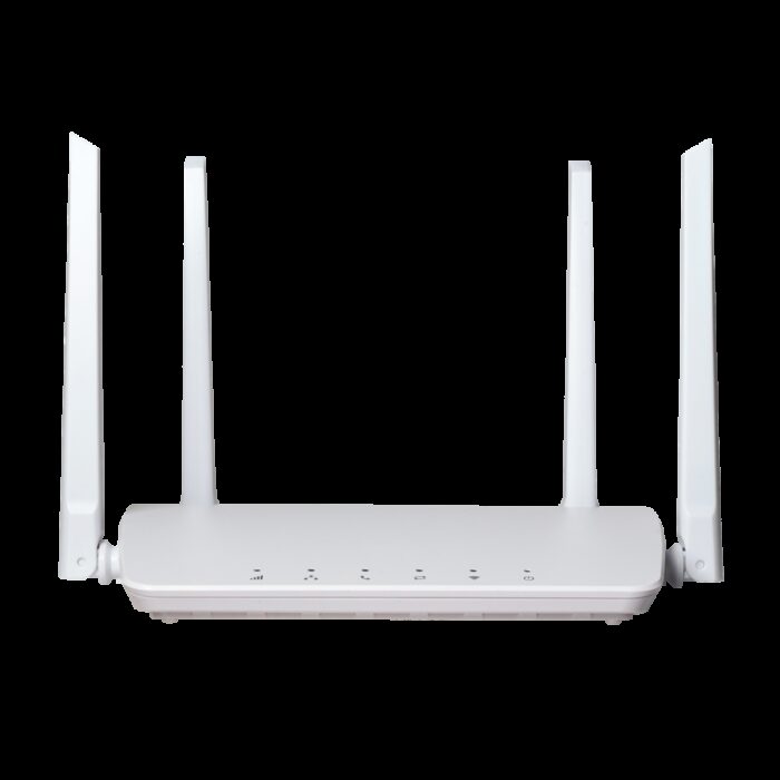 Router 4G Cat4 150Mbps Download 50Mbps Upload - Anschluss RJ45 10/100MBps - Wi-Fi-Schnittstelle 2.4GHz 802.11 b/g/n - Nano-SIM-K
