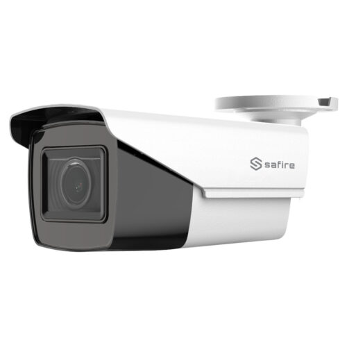 Safire HDTVI Bullet-Kamera ECO-Reihe - 5 Mpx High Performance CMOS - Motorisierte Objektiv 2.7~13.5 mm - Intelligente IR-Matrix-