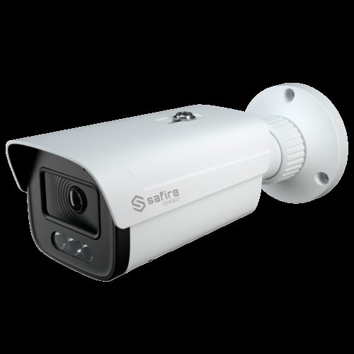 Safire Smart - Bullet-IP-Kamera-Reihe E1 Night Color  - Auflösung 4 Megapixel (2566x1440) - Objektiv 2.8 mm | MIC | LED 30m - KI