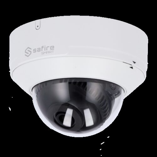 Safire Smart - IP-Dome-Kamera Reihe I2 KI Erweitert - Auflösung 8 Megapixel (3840x2160) - Objektiv 2.8 mm | Audio | IR 30m | MIC