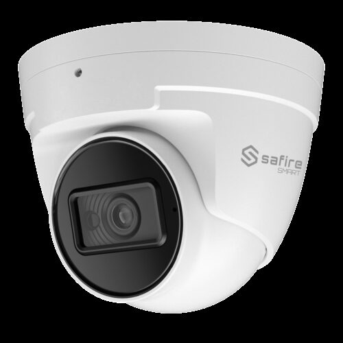 Safire Smart - IP-Dome-Kamera Reihe I2 KI Erweitert - Auflösung 6 Megapixel (3296×1856) - Objektiv 2.8 mm | Audio | IR 30m | MIC