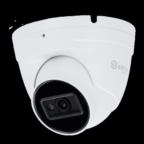 Safire Smart - IP-Turret-Kamera Reihe I1 - Auflösung 8 Megapixel (3840x2160) - Objektiv 2.8 mm | Mikrofon | IR 30m - TrueSense: