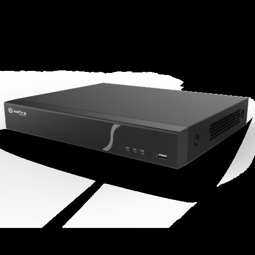 Safire Smart - NVR-Rekorder für IP-Kameras Reihe B2 - 8CH PoE-Anschlüsse / Komprimierung H.265S / 1HDD - Auflösung bis zu 12Mpx