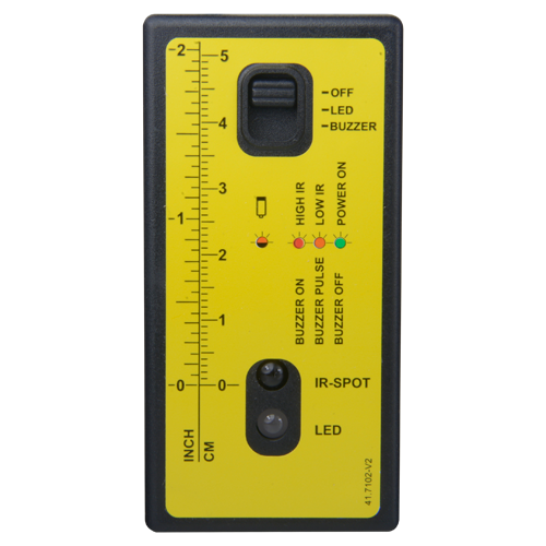 GJD - Strahlfinder - Korrekte Installation der Laserdetektoren - LED und Informationssummer - Kompatibel mit GJD505 und GJD509
