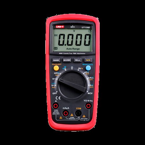 Digitales Multimeter mit True RMS-Funktion - DC und AC Spannungsmessung bis zu 600V - DC- und AC-Strommessung bis zu 10A - Wider